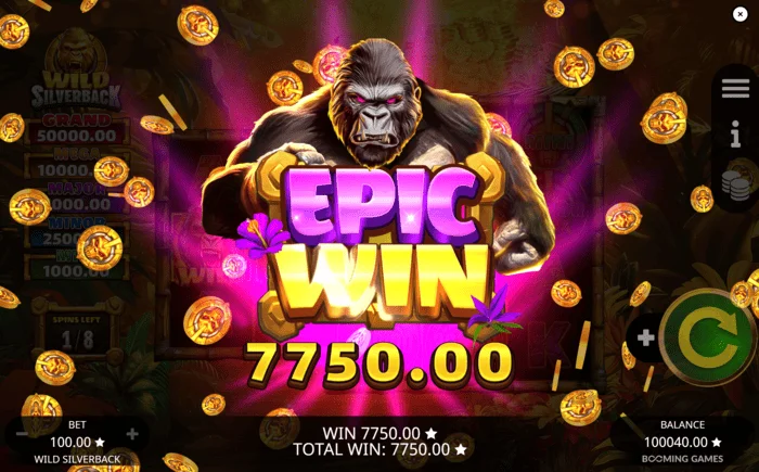 Wild Silverback - epic na panalo na may Grand Jackpot